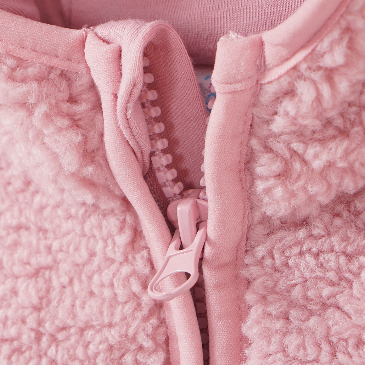 Baby Teddyjacke mit Kapuze