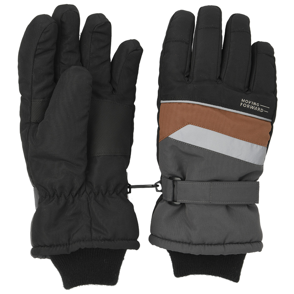 Jungen Handschuhe mit Farbteiler