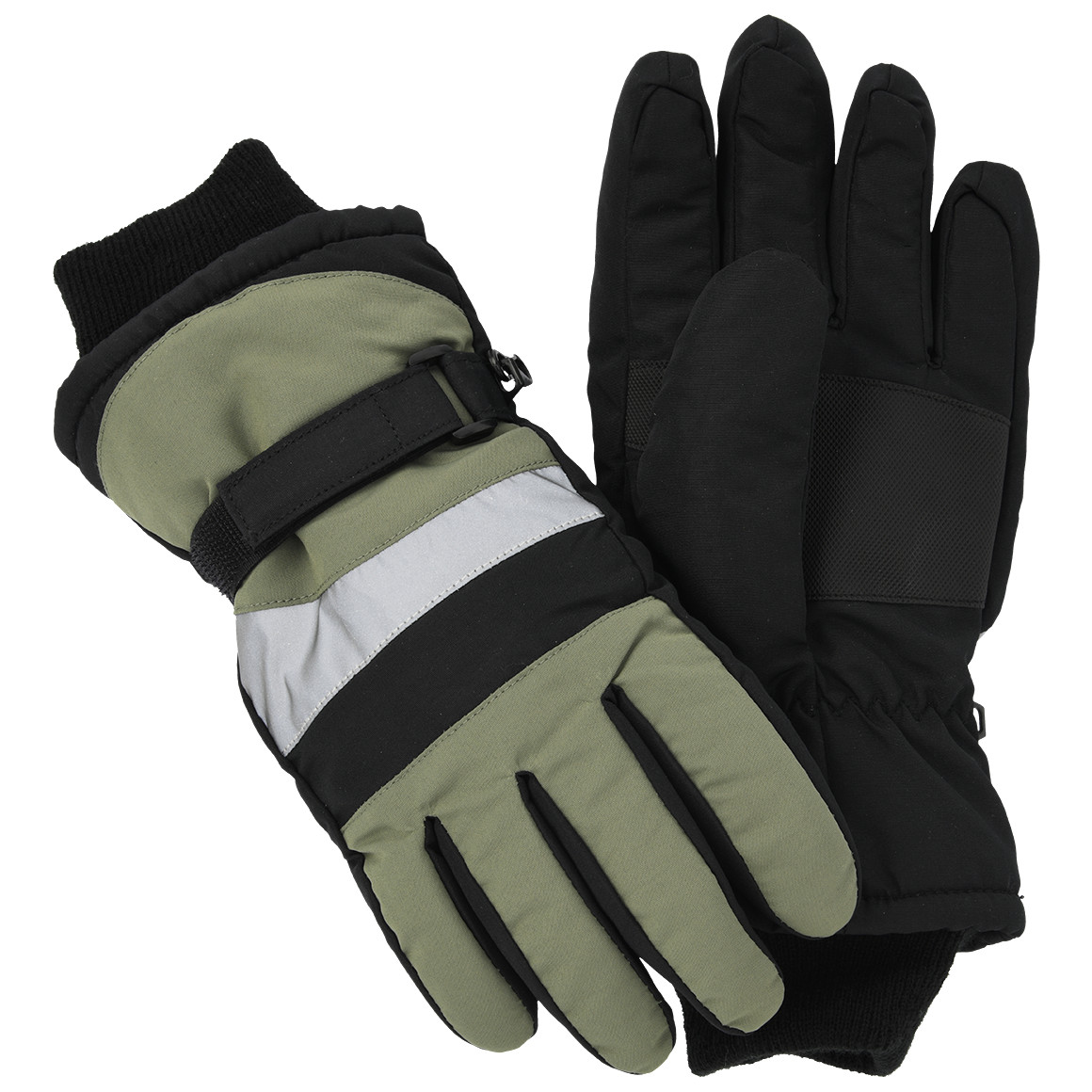 Jungen Handschuhe mit Farbteiler