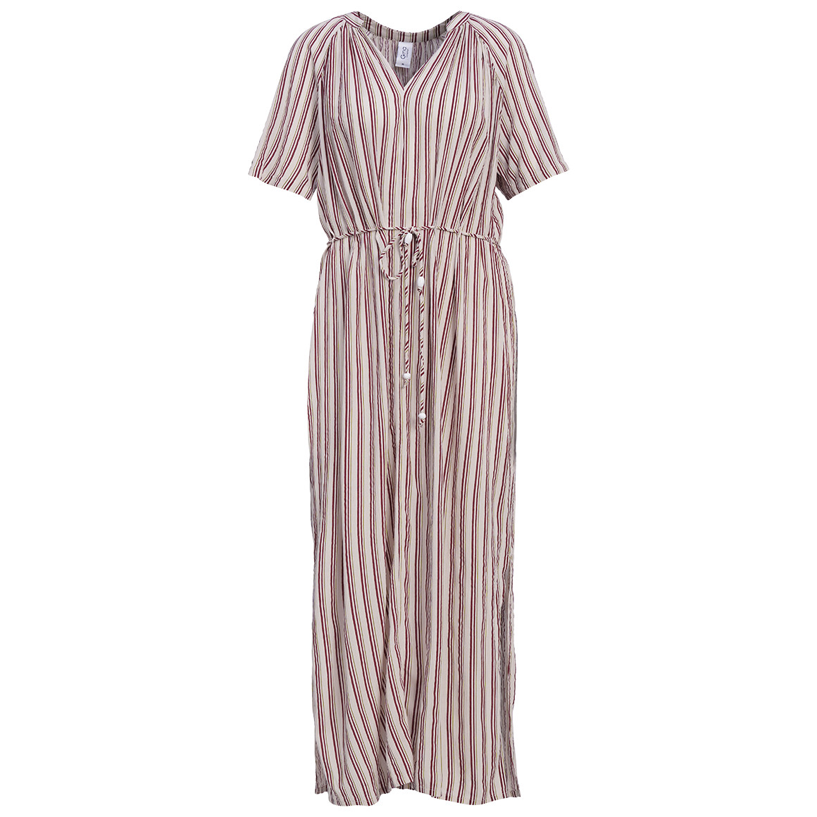 Damen Kleid in Crinkle-Optik