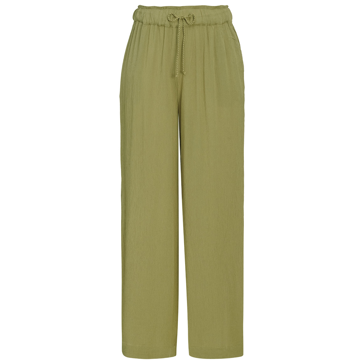 Damen Hose mit strukturiertem Material