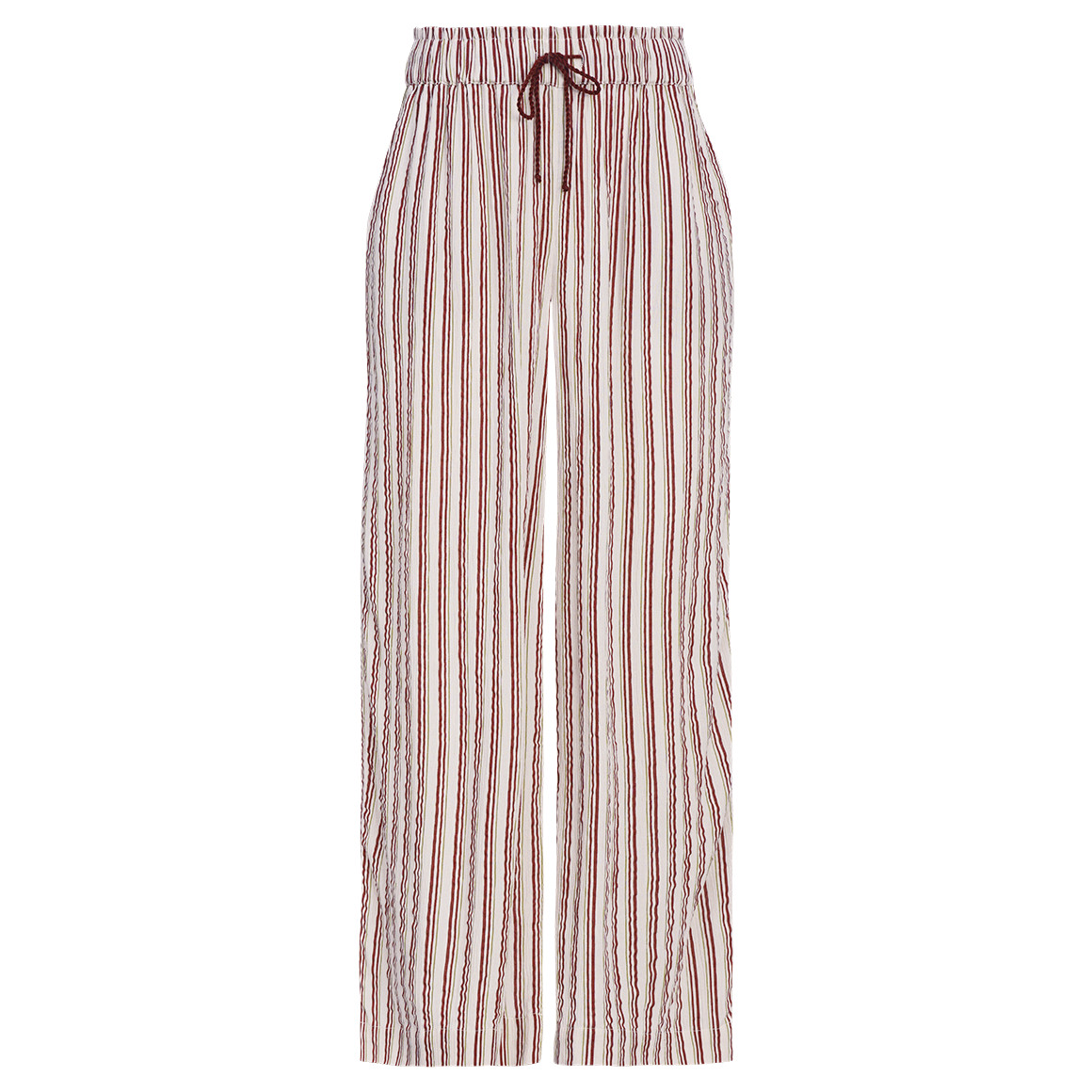 Damen 7/8 Culotte in Crinkle-Optik