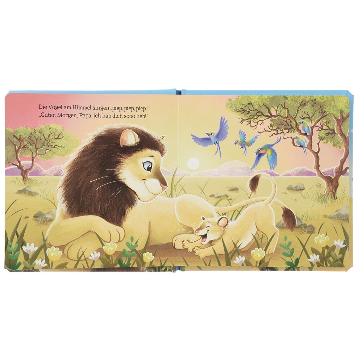 Baby Vorlesebuch über Papa-Löwe