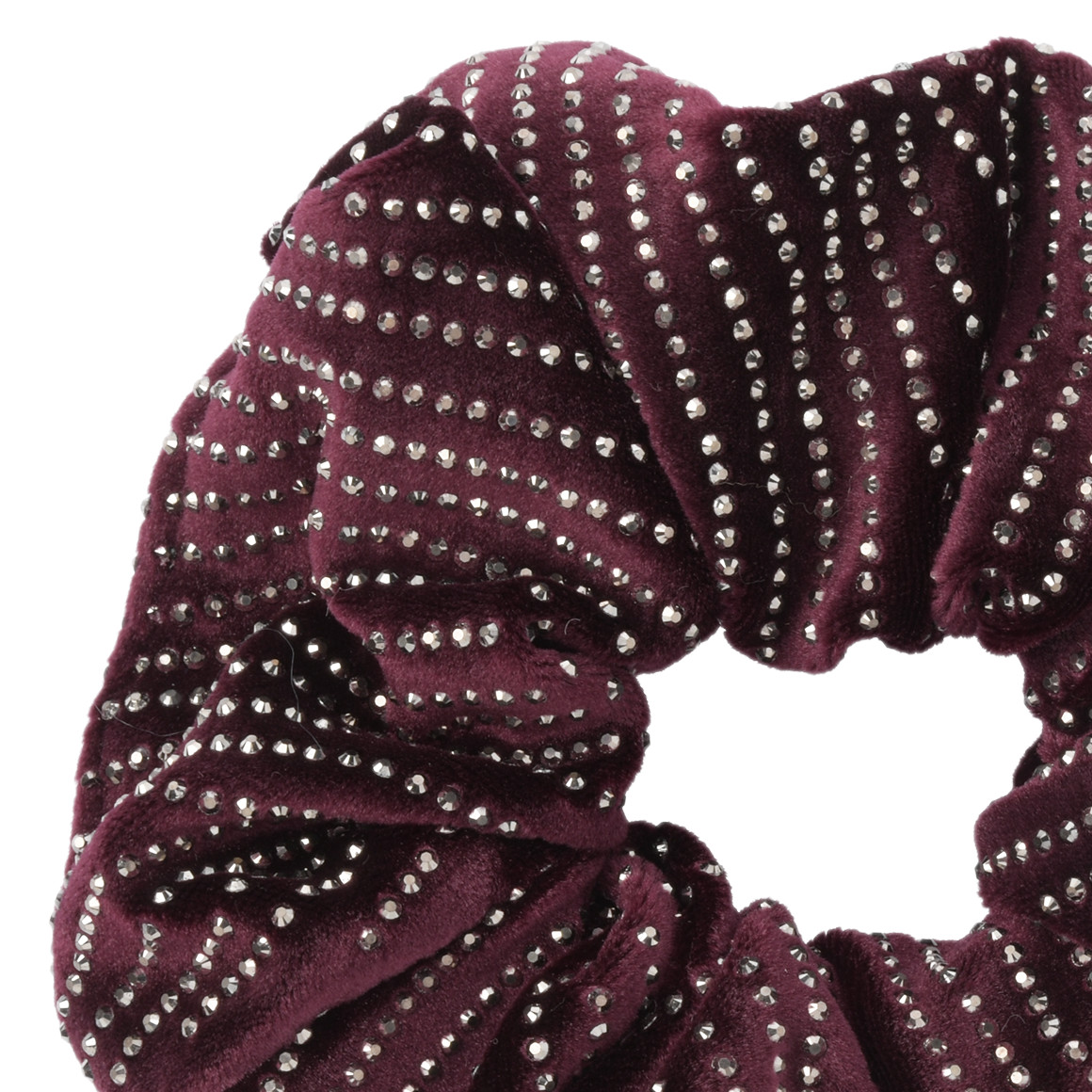 Scrunchie in Samt-Optik