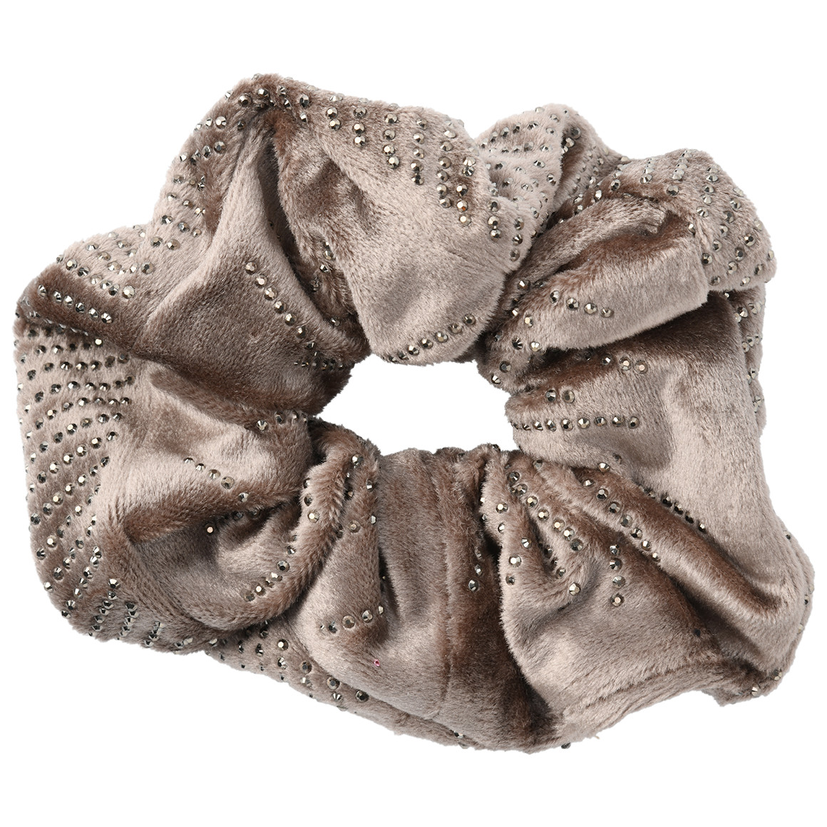 Scrunchie in Samt-Optik