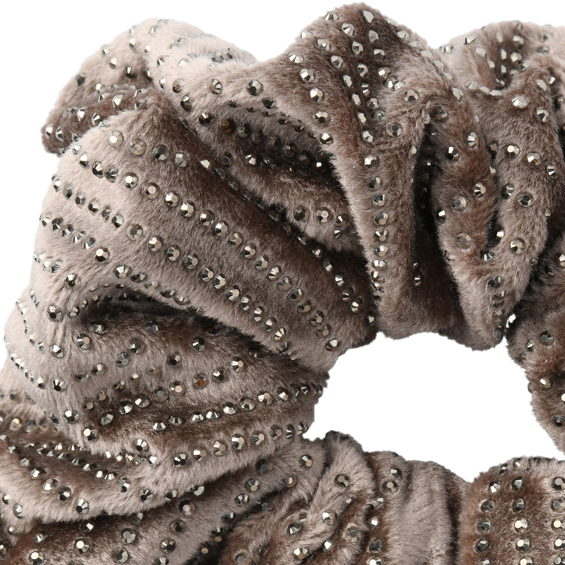 Scrunchie in Samt-Optik