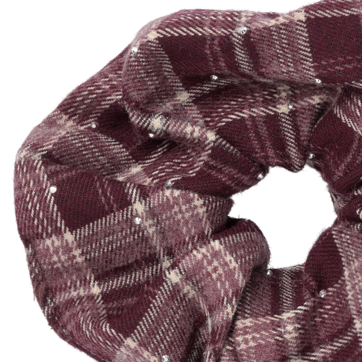 Scrunchie mit Karomuster