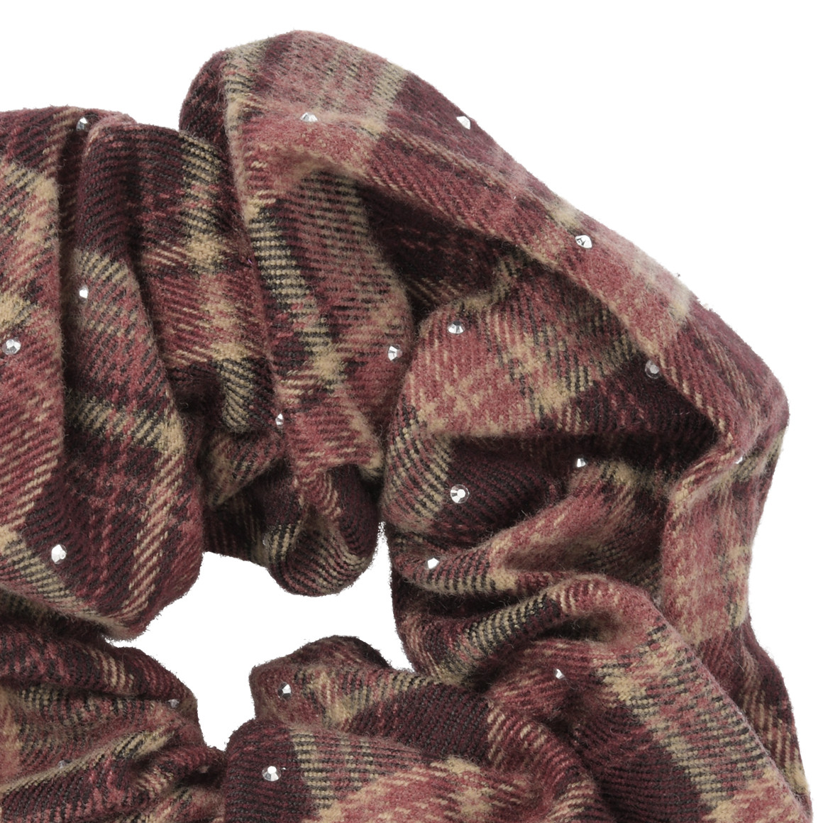 Scrunchie mit Karomuster