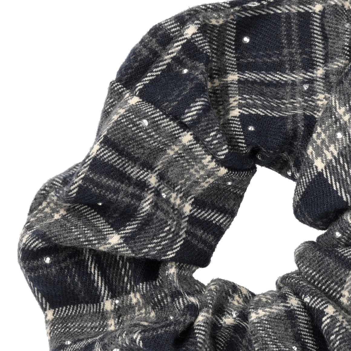 Scrunchie mit Karomuster