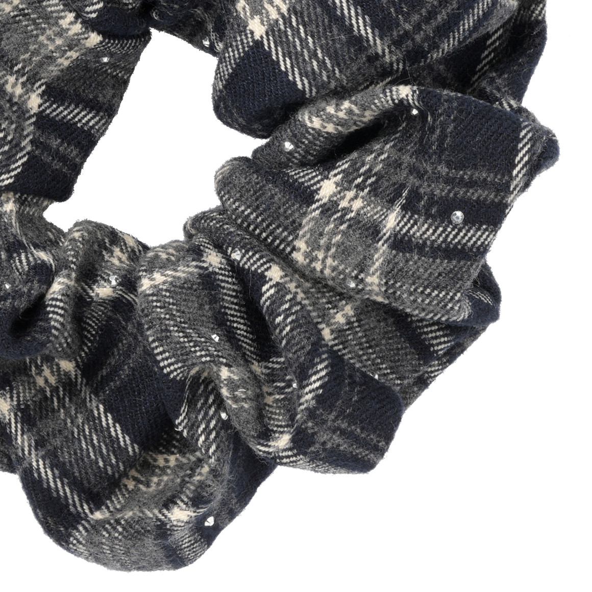 Scrunchie mit Karomuster
