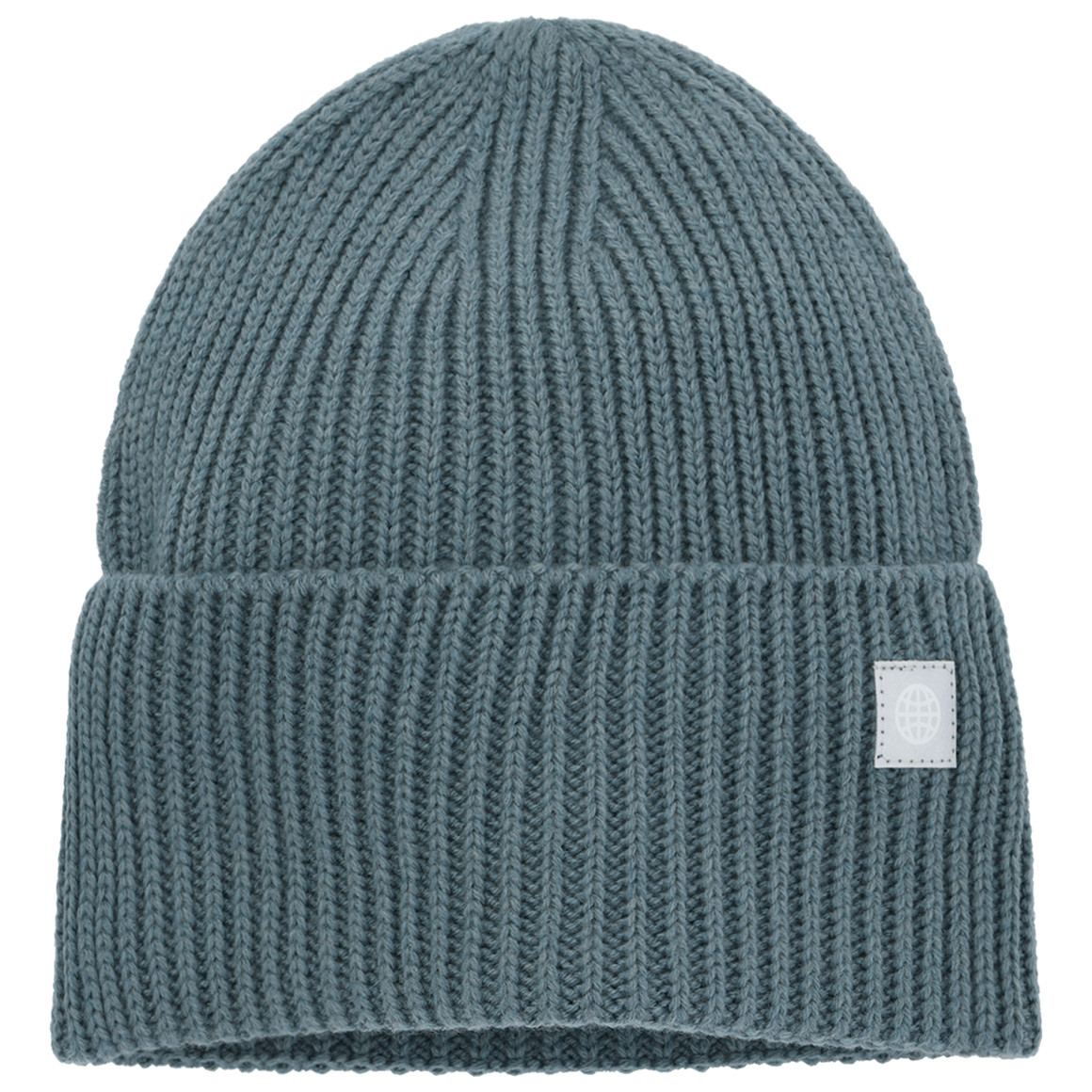 Jungen Strickmütze mit Rippstruktur