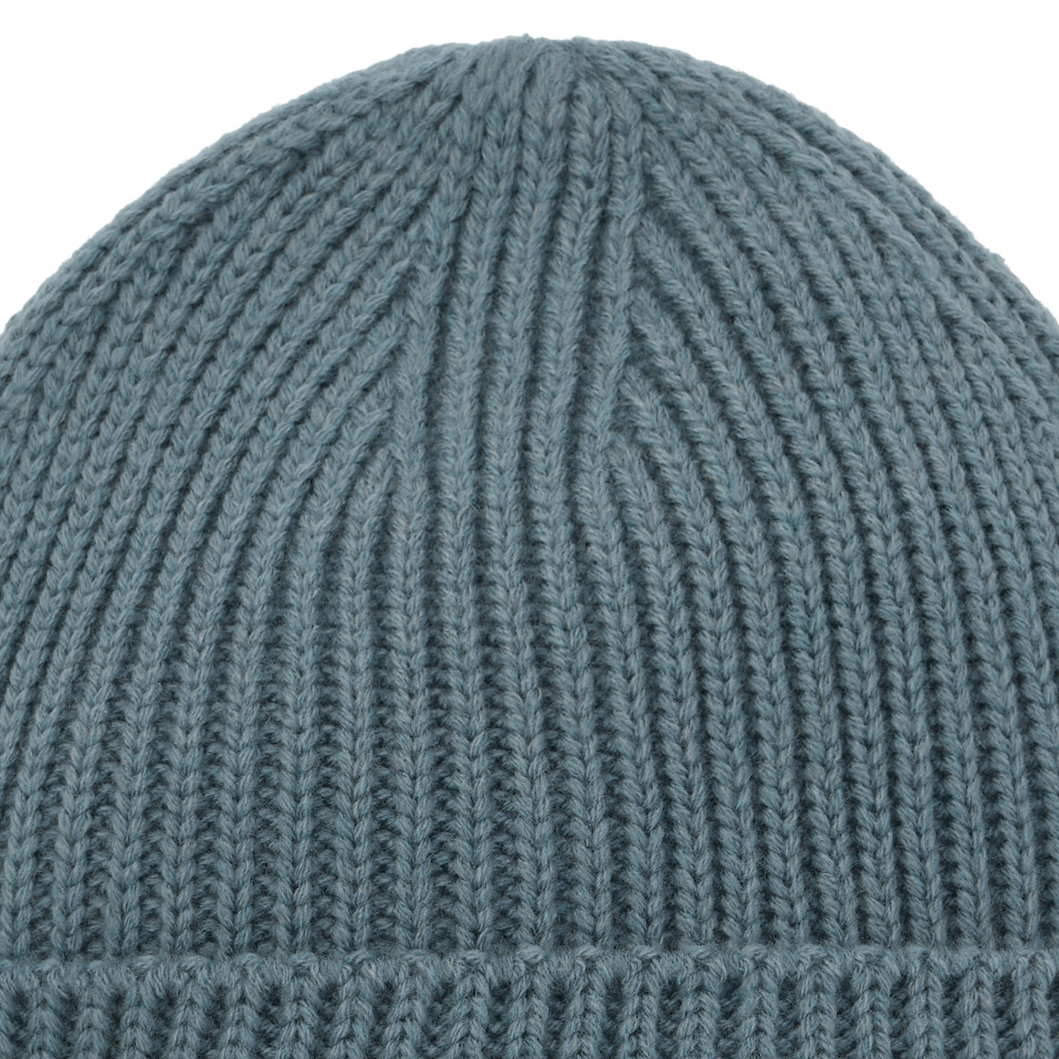 Jungen Strickmütze mit Rippstruktur