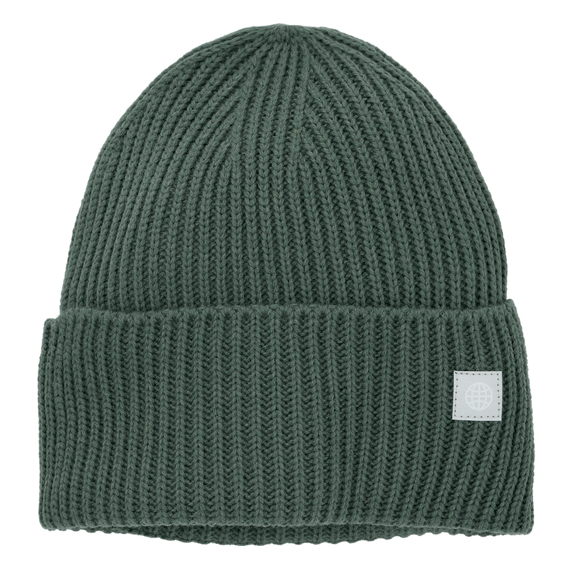 Jungen Strickmütze mit Rippstruktur