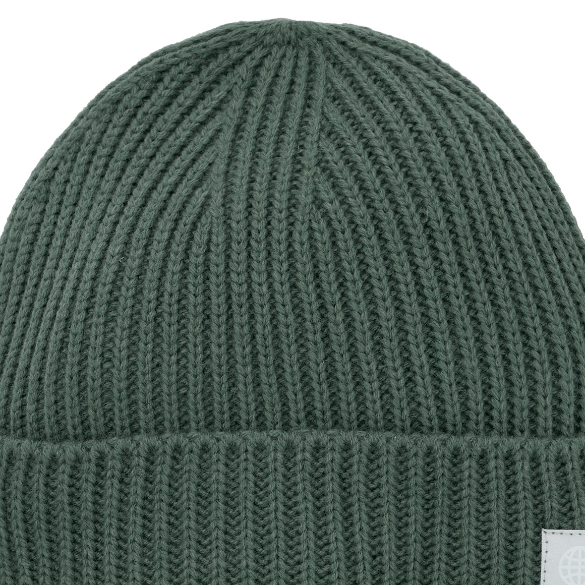 Jungen Strickmütze mit Rippstruktur