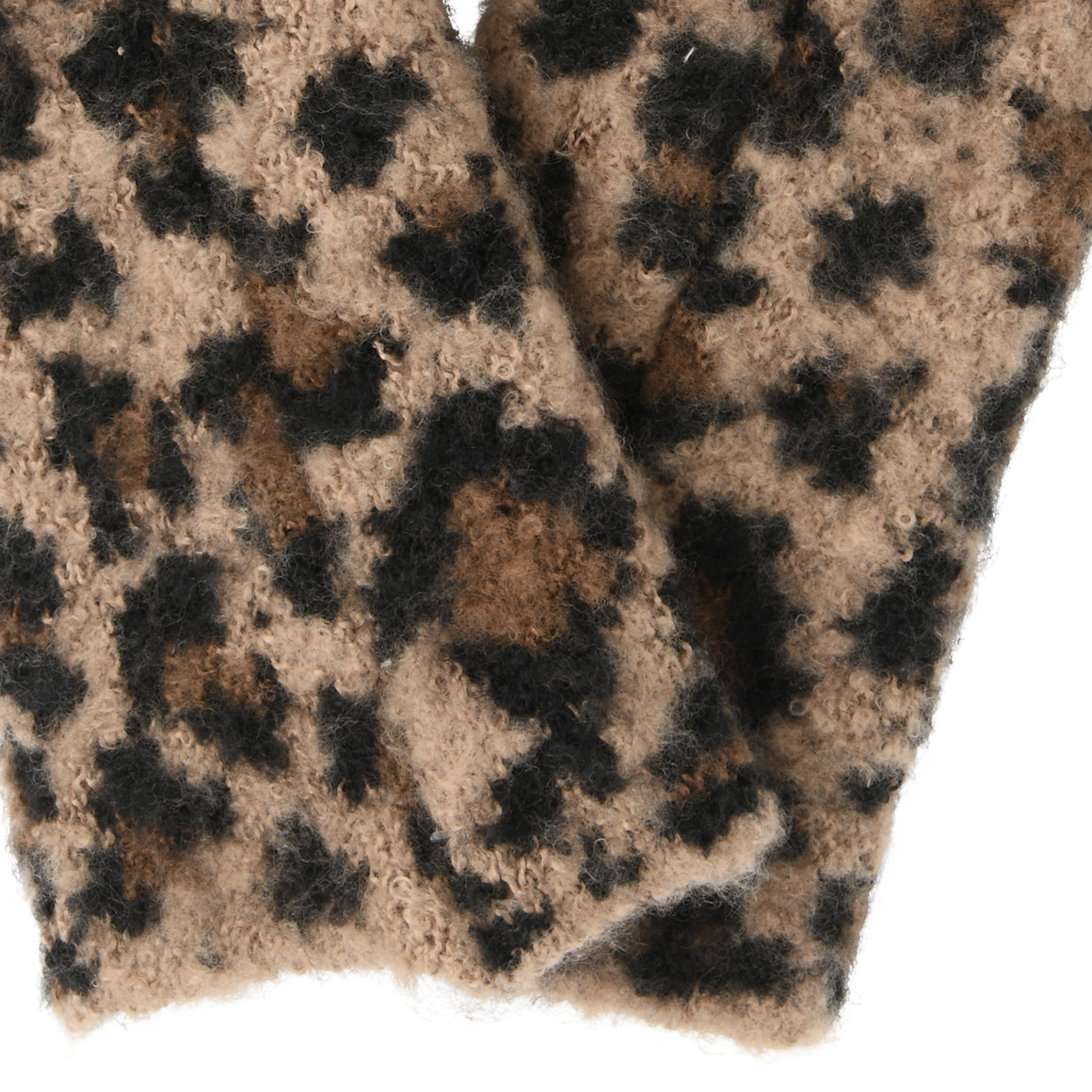 Damen Armstulpen mit Leo-Allover