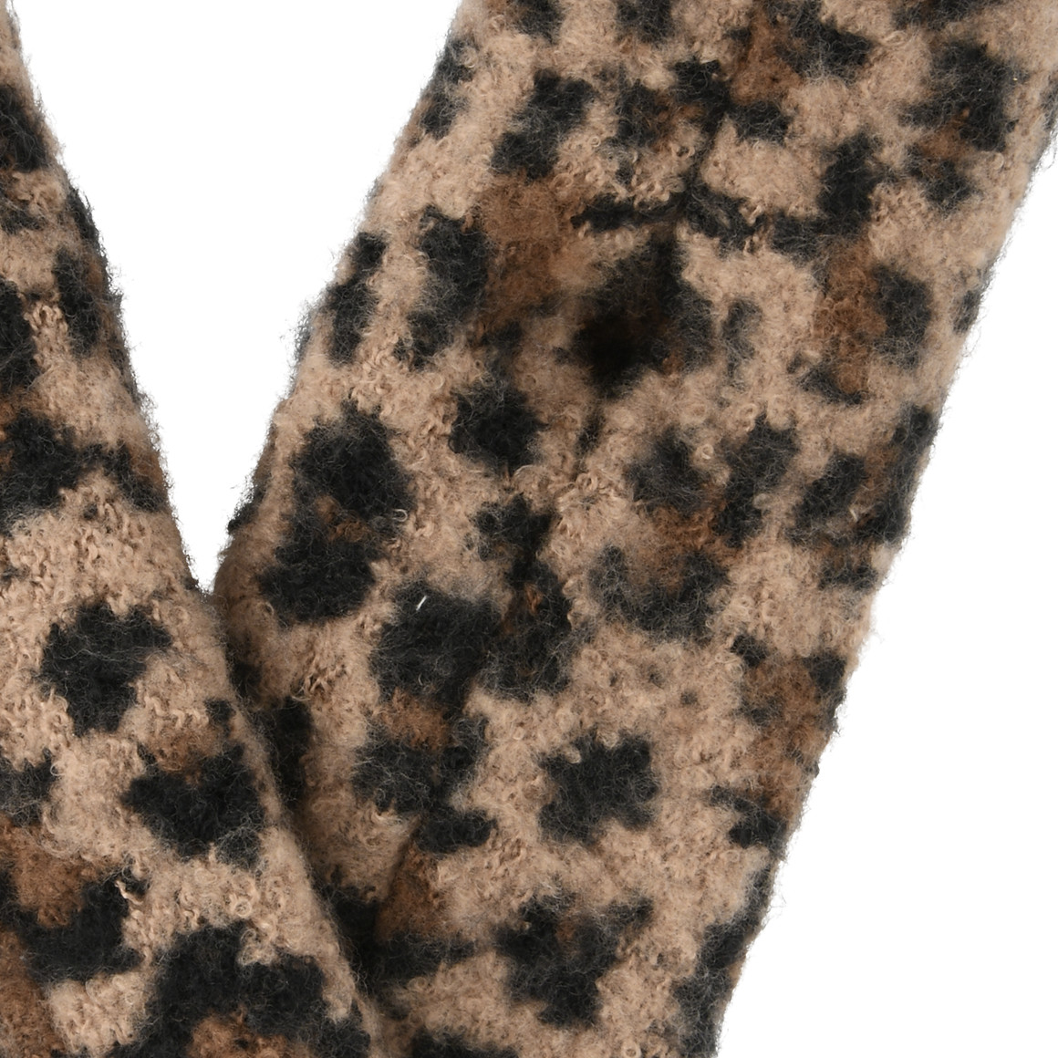 Damen Armstulpen mit Leo-Allover
