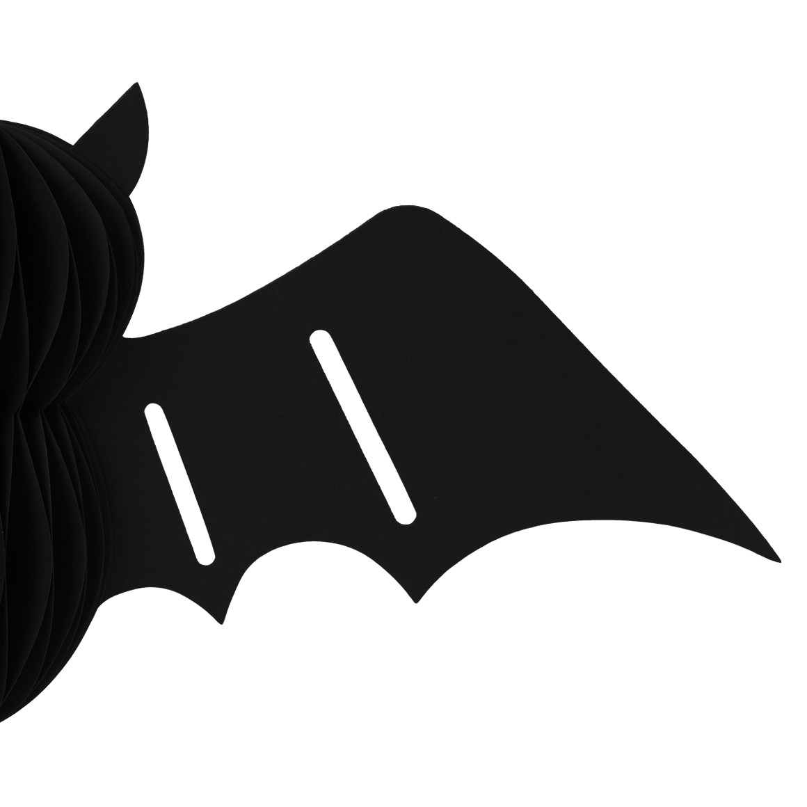 Dekohänger Fledermaus groß mit Wabenball