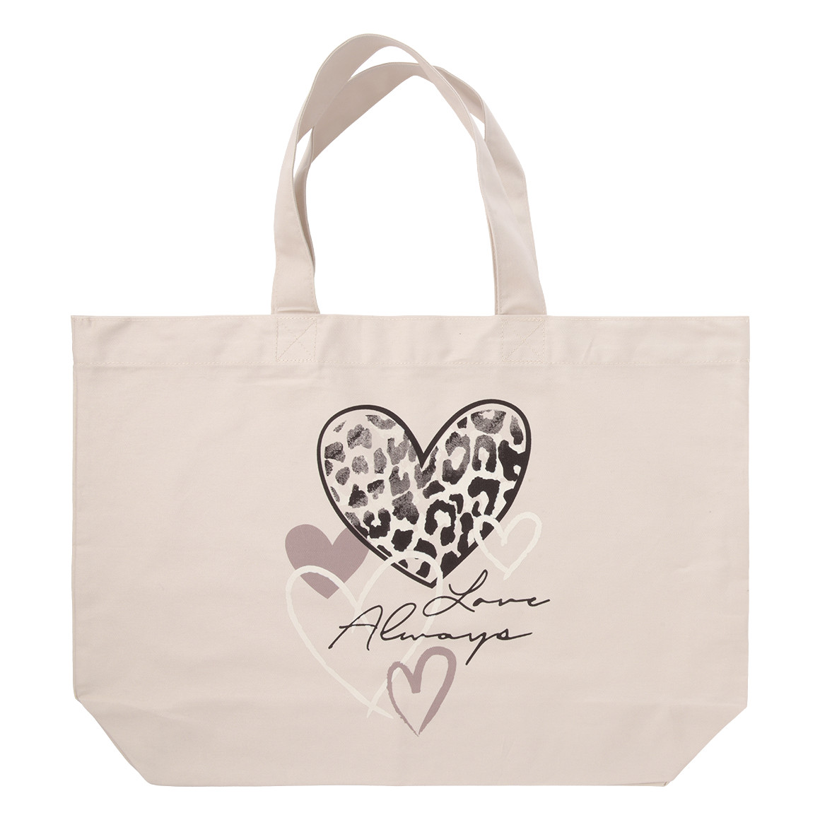 Canvas-Shopper mit Print