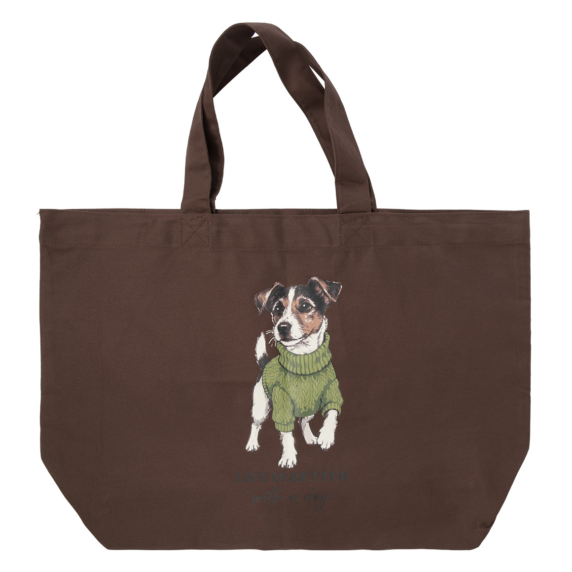 Canvas-Shopper mit Print