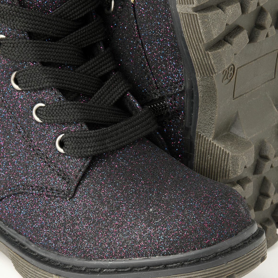 Mädchen Stiefeletten mit Glitzer