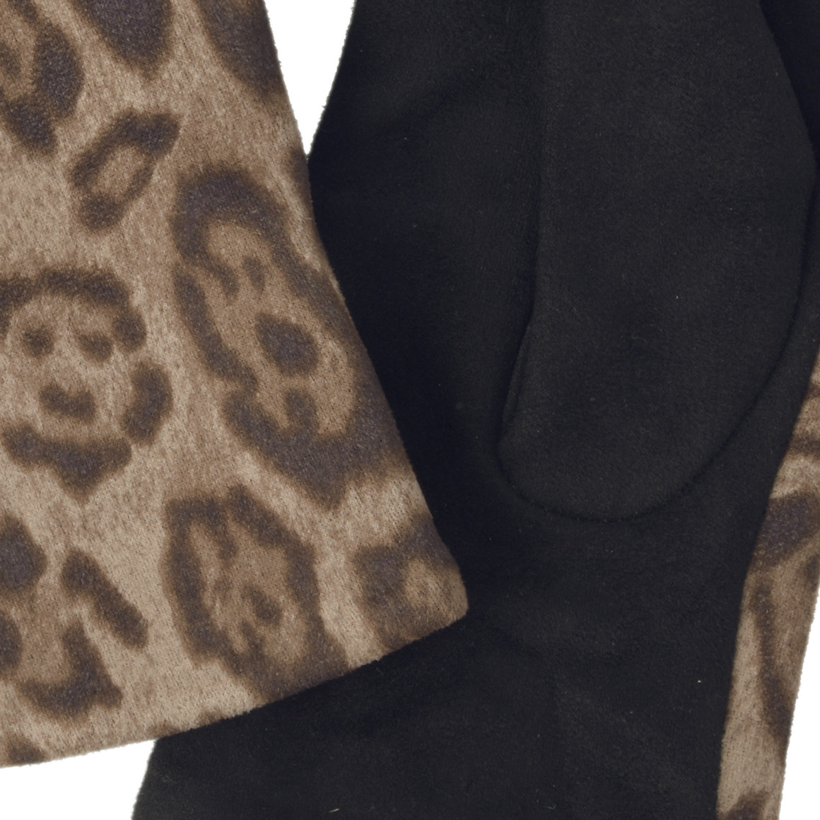 Damen Handschuhe in Veloursleder-Optik