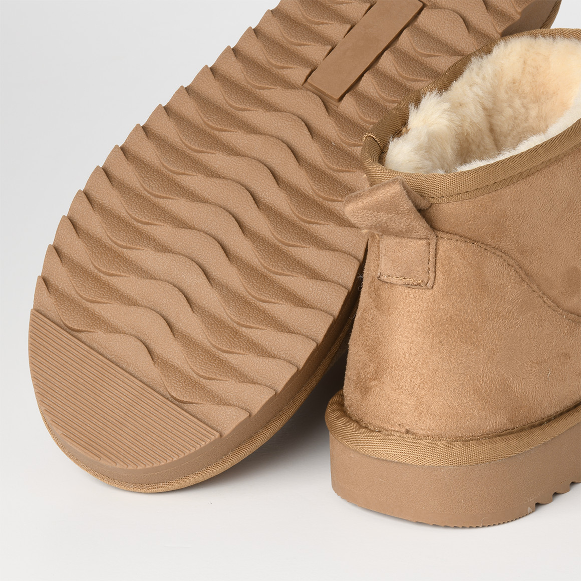Damen Winterboots in Wildleder-Optik