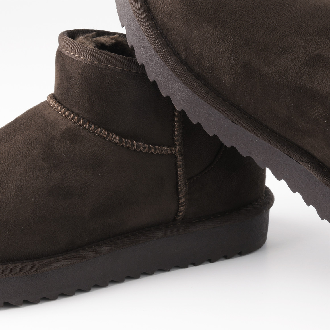 Damen Winterboots in Wildleder-Optik