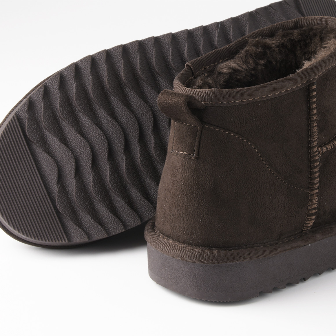 Damen Winterboots in Wildleder-Optik