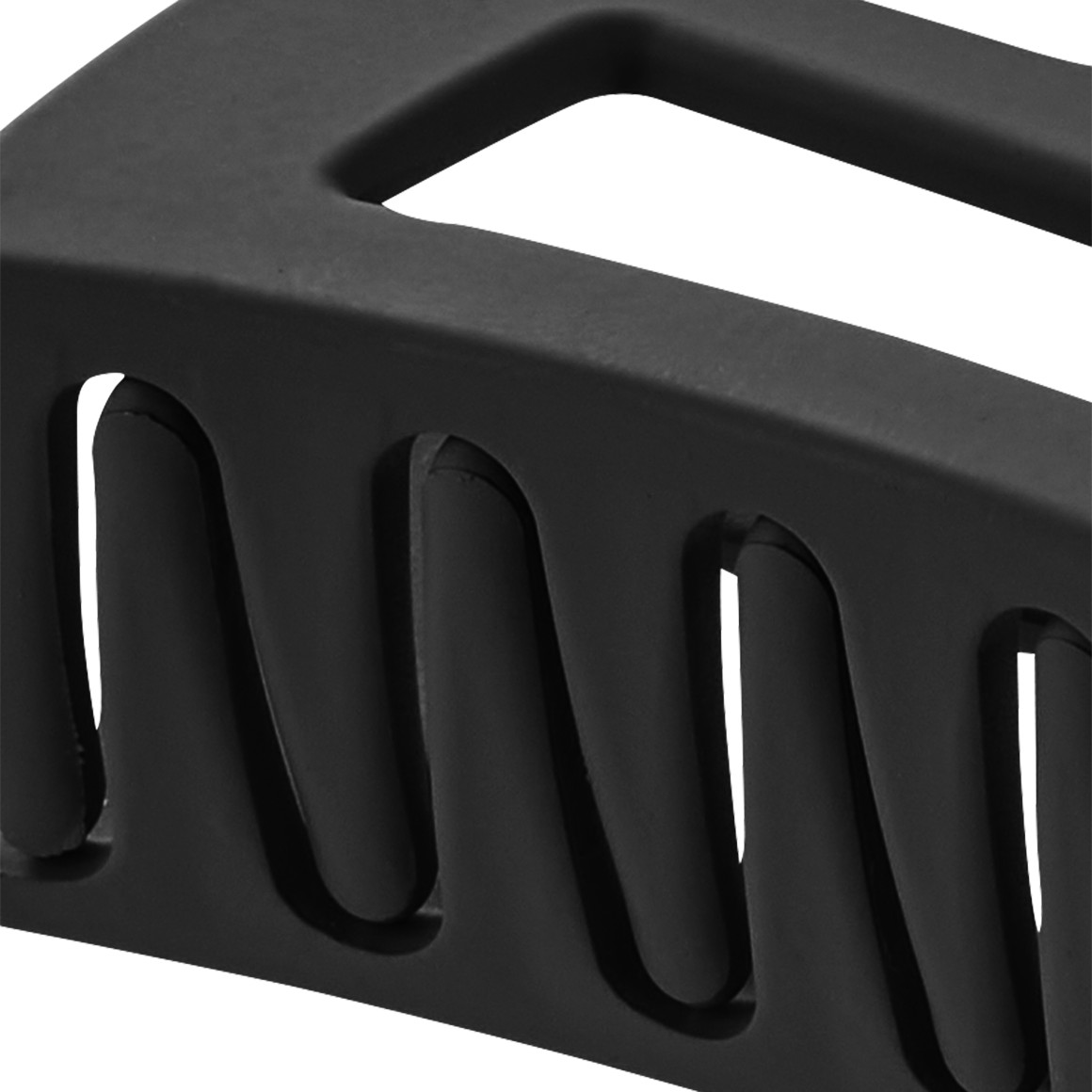Große Haarklammer in matter Optik