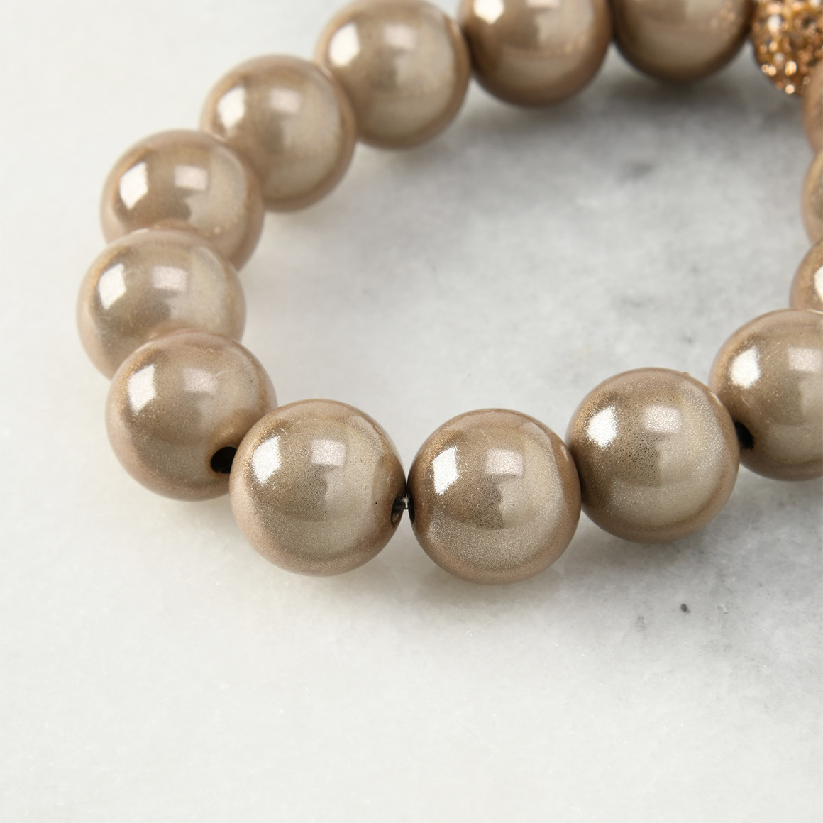 Damen Armband mit großen Perlen