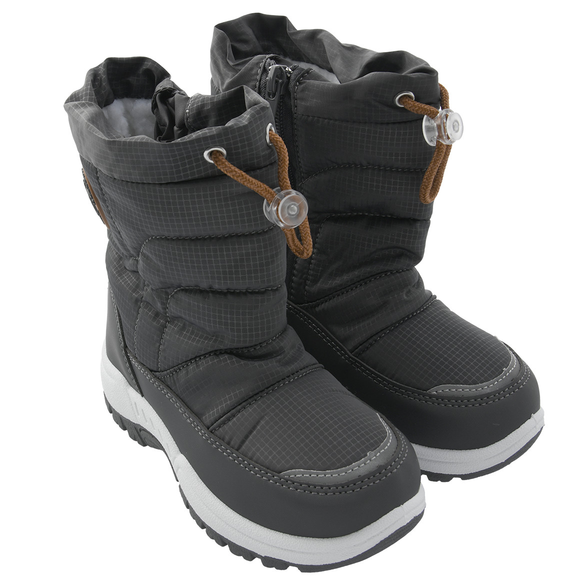 Jungen Winterstiefel mit Zipper