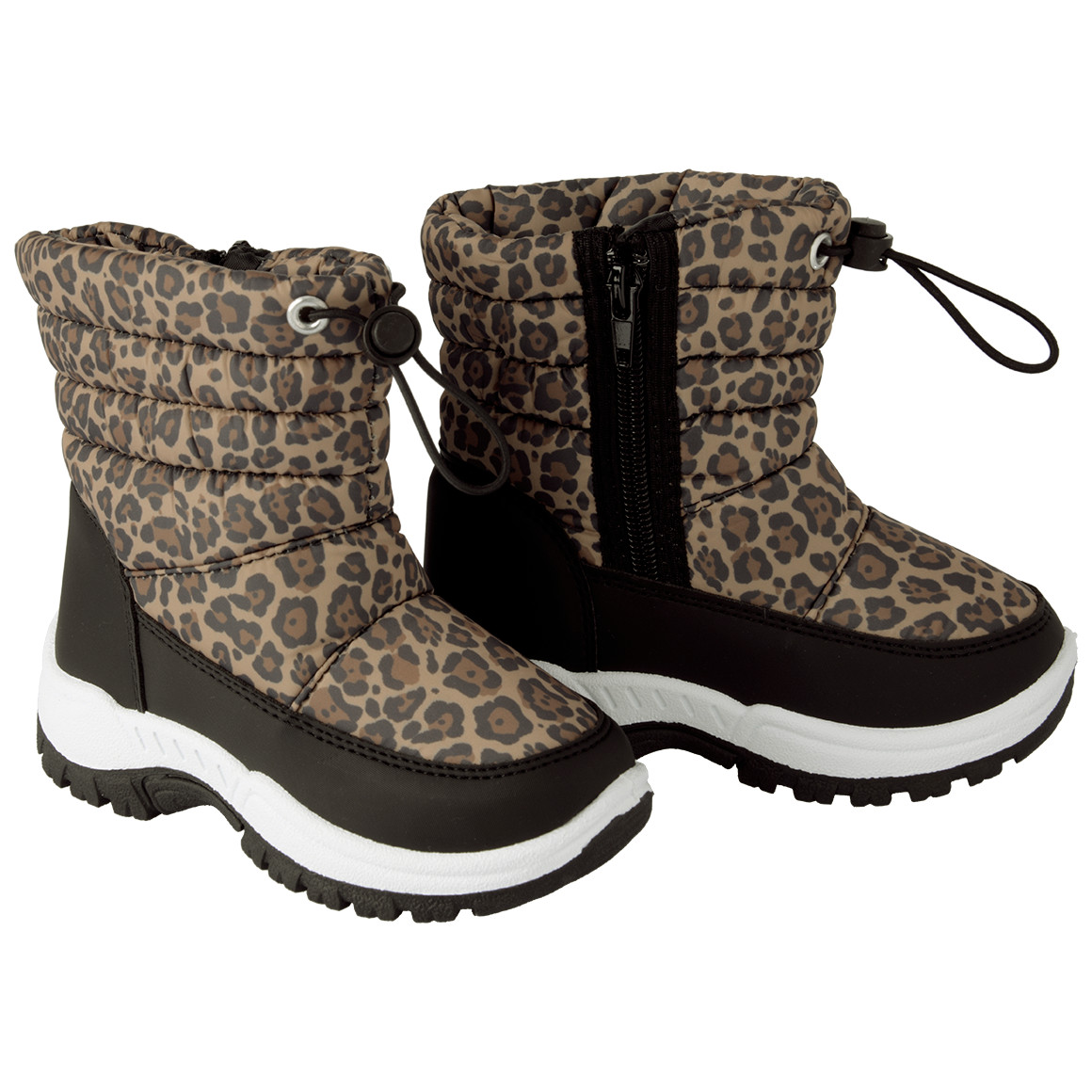 Baby Winterstiefel mit Leo-Muster