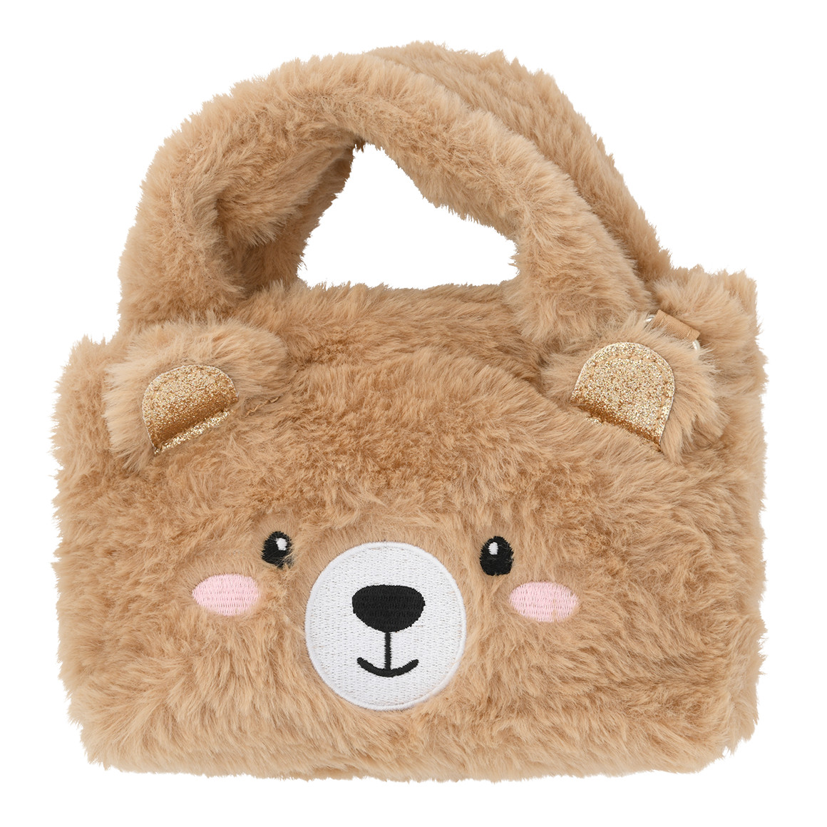 Mädchen Plüschtasche im Bären-Design