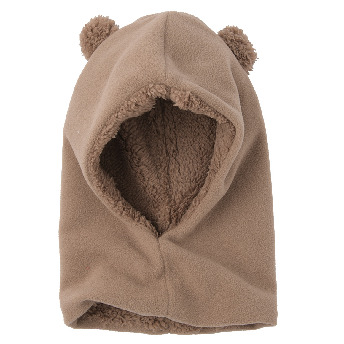 Baby-muts met masker van fleece