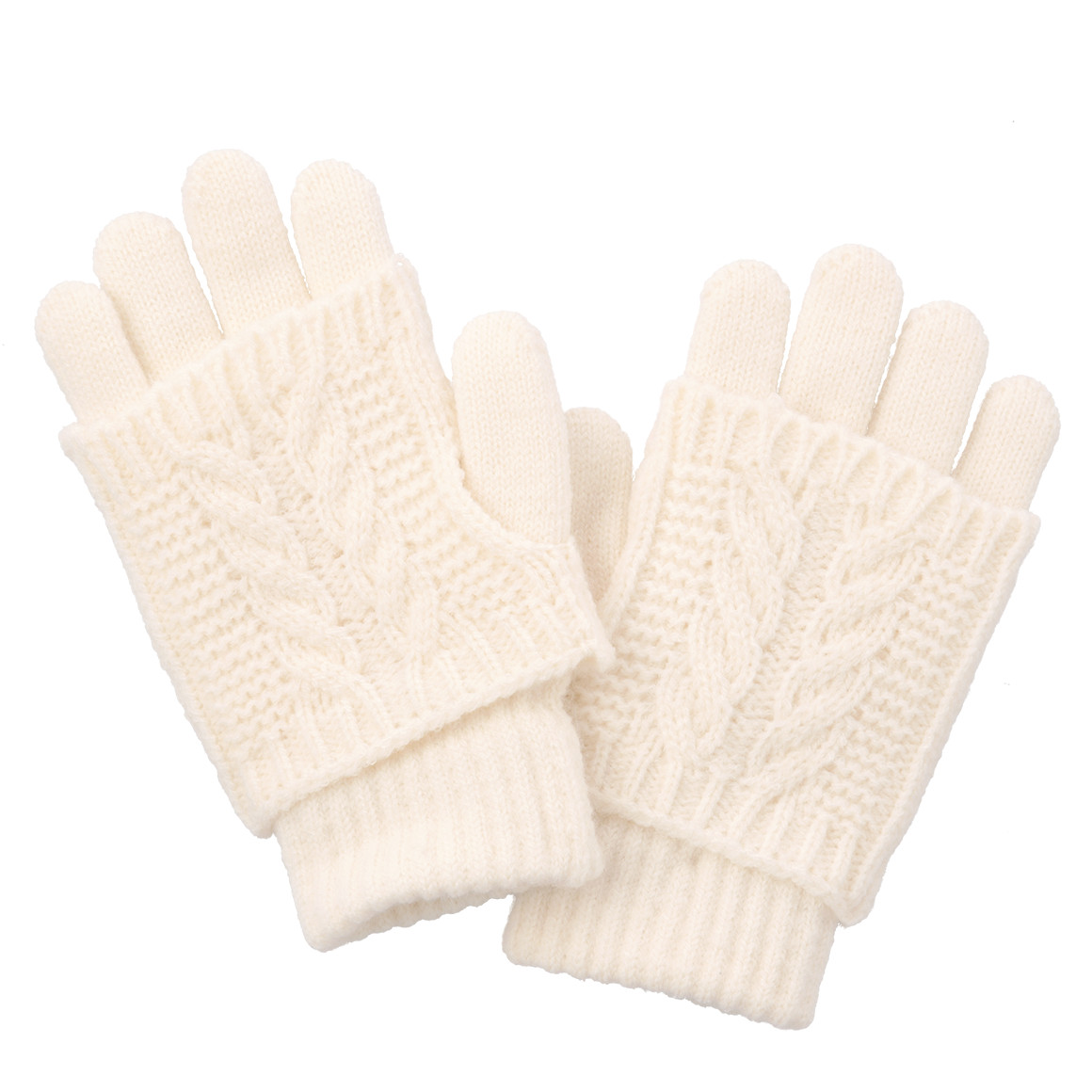 Mädchen Handschuhe und Stulpen im Set