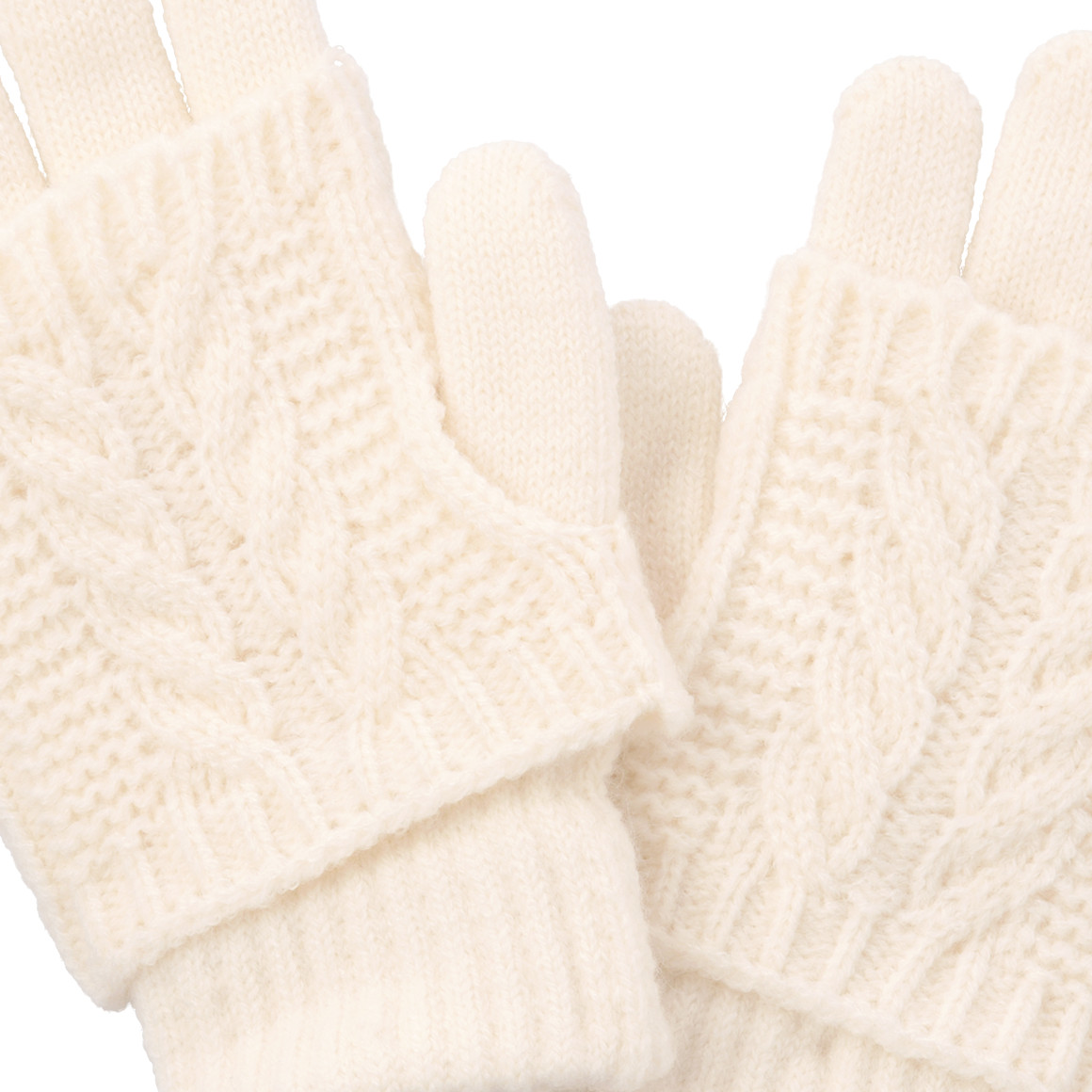 Mädchen Handschuhe und Stulpen im Set