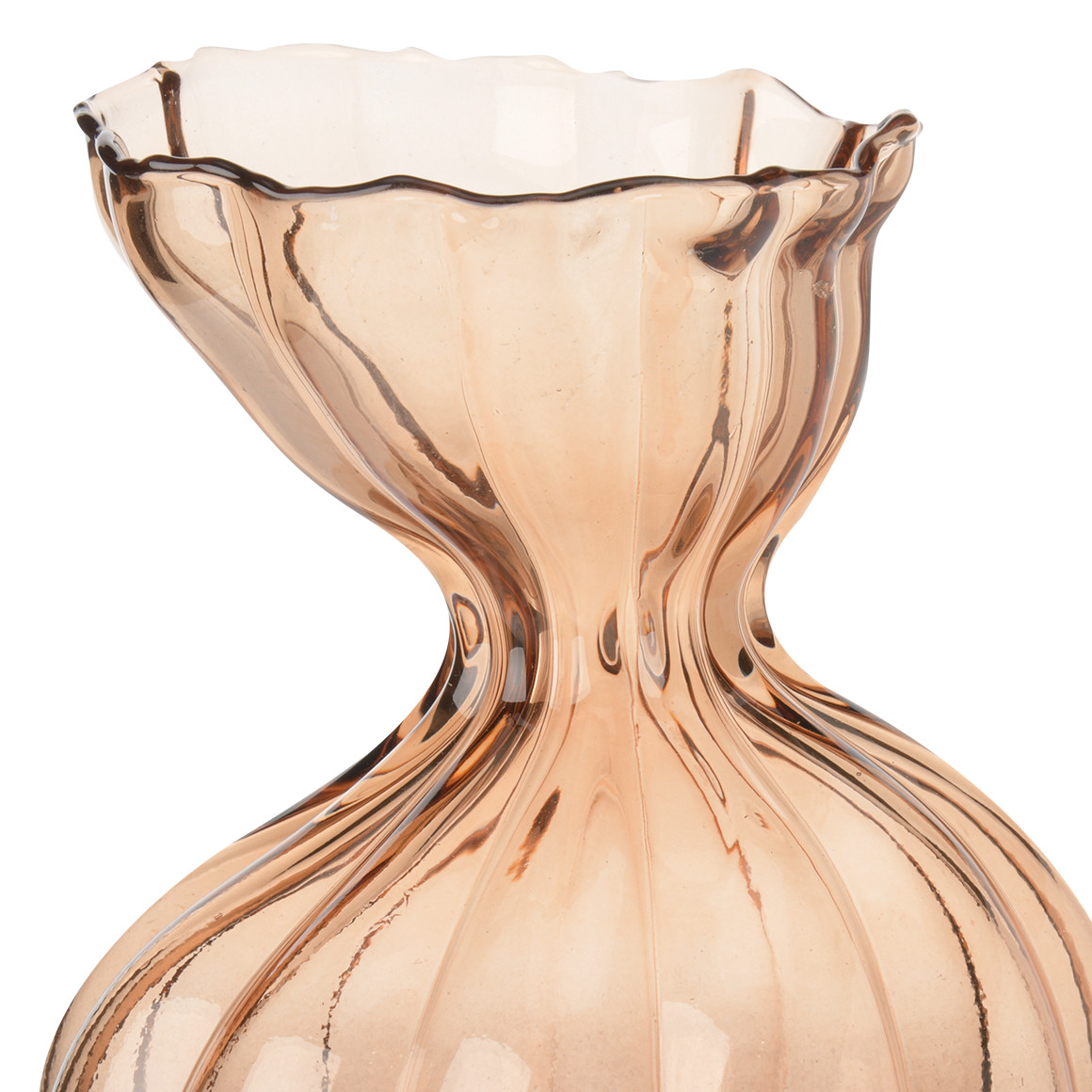 Vase in bauchiger Form