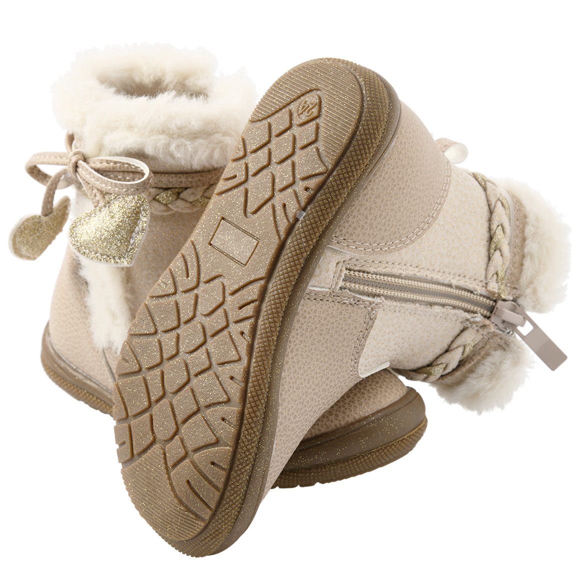 Baby Stiefel mit Glitzer-Details