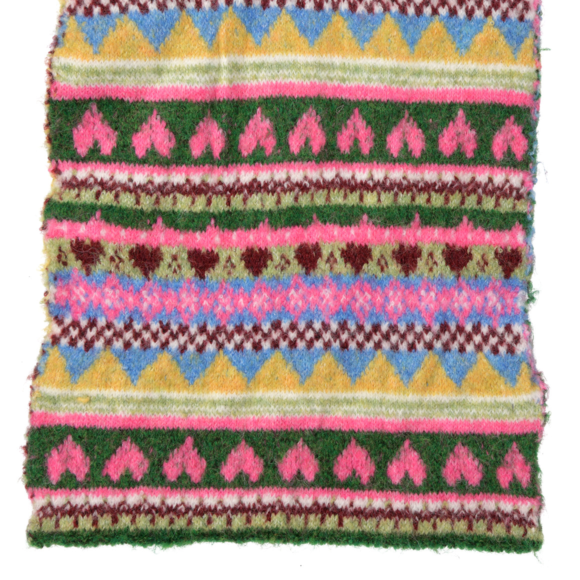 Damen Winterschal bunt gemustert