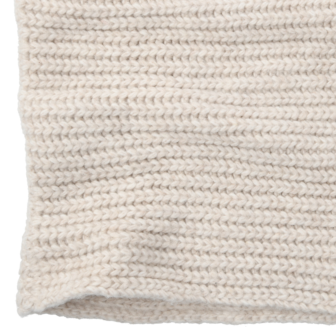 Damen Snood mit Rippstruktur