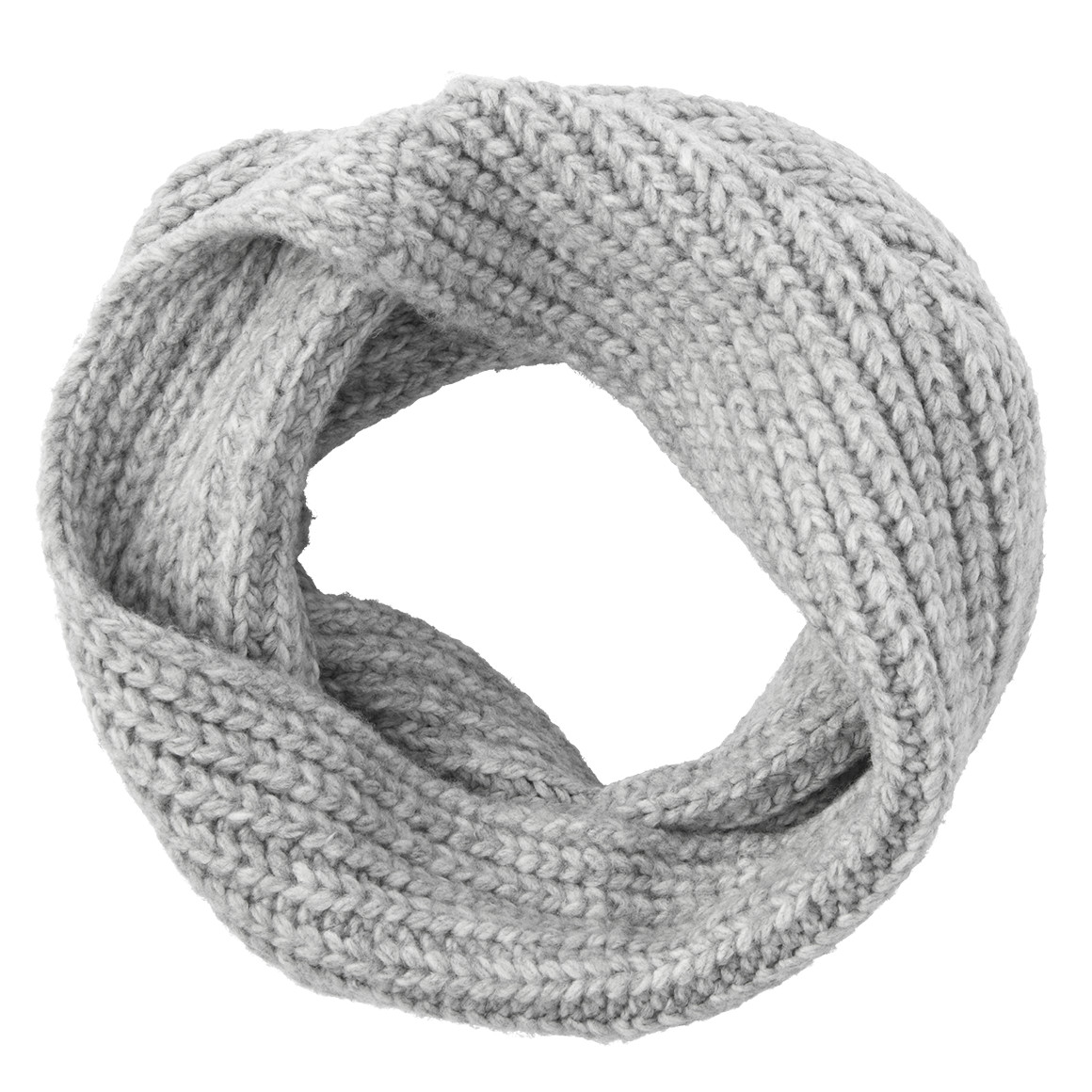 Damen Snood mit Rippstruktur