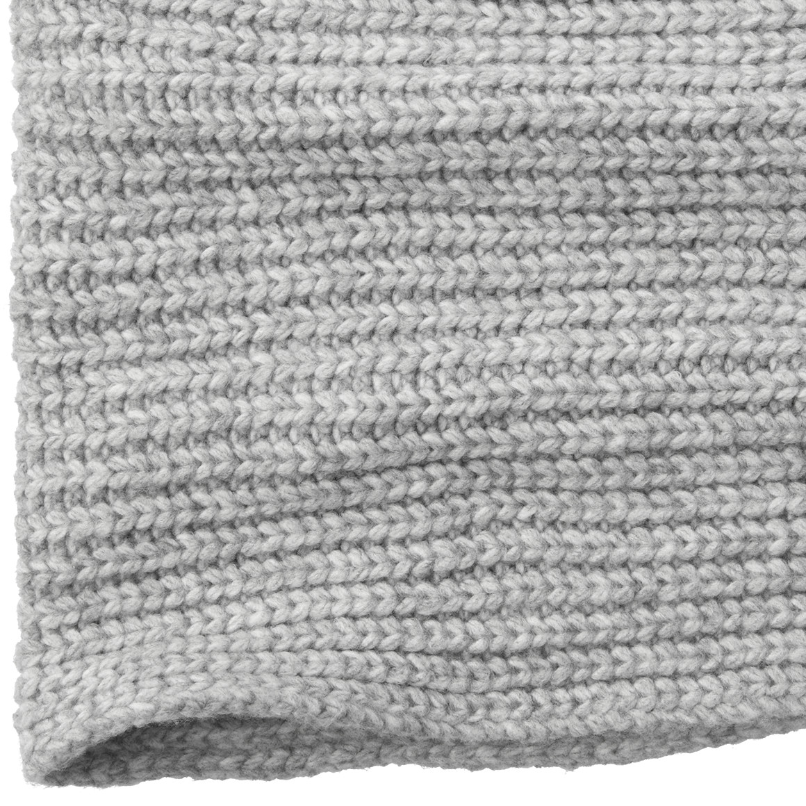 Damen Snood mit Rippstruktur