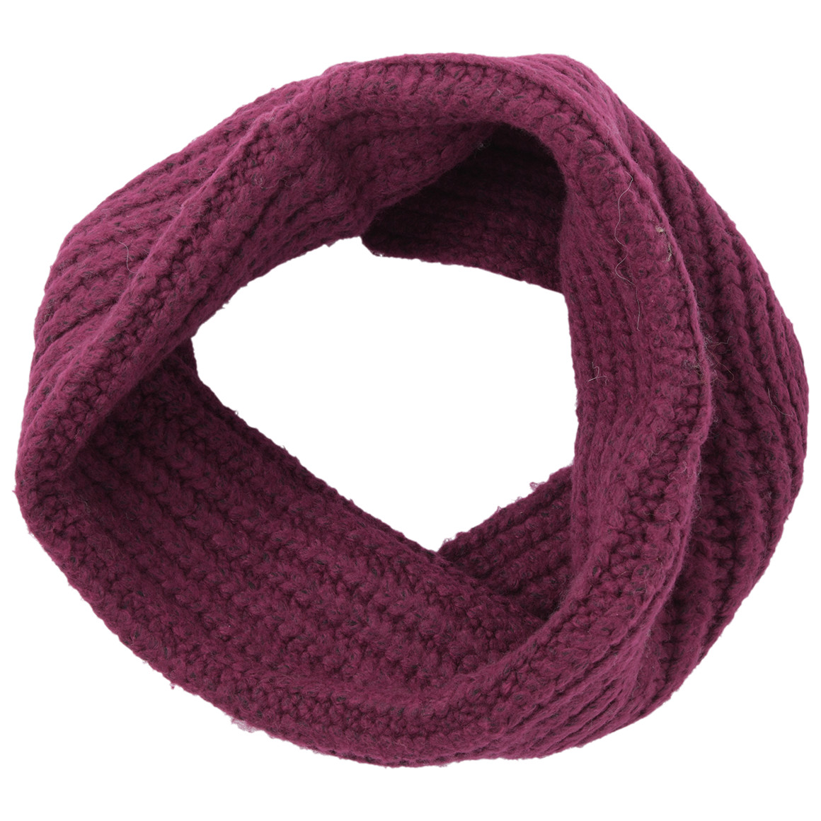 Damen Snood mit Rippstruktur