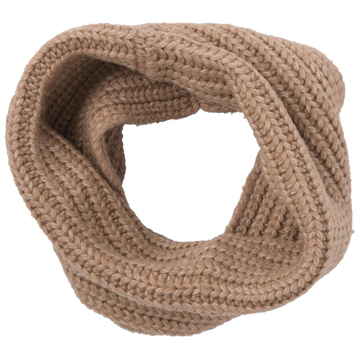 Damen Snood mit Rippstruktur