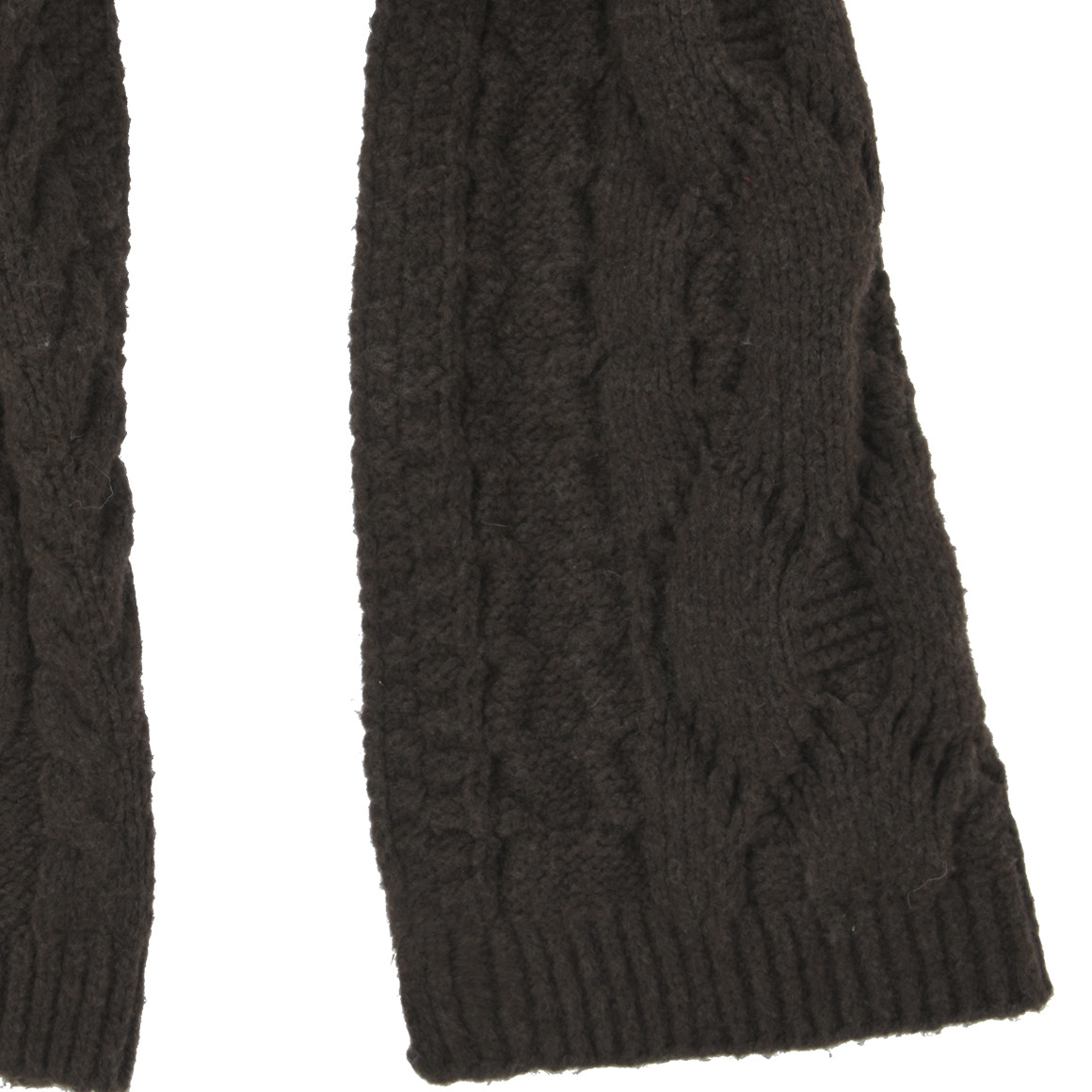 Damen Winterschal mit Zopfmuster