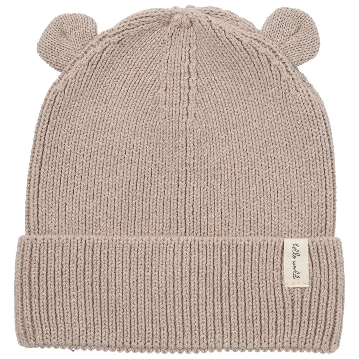 Baby Strickmütze mit Öhrchen