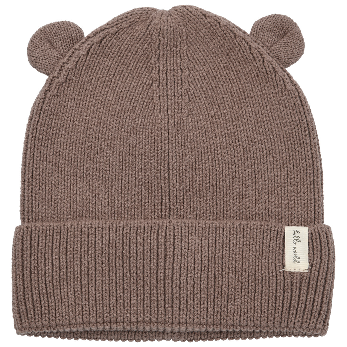 Baby Strickmütze mit Öhrchen