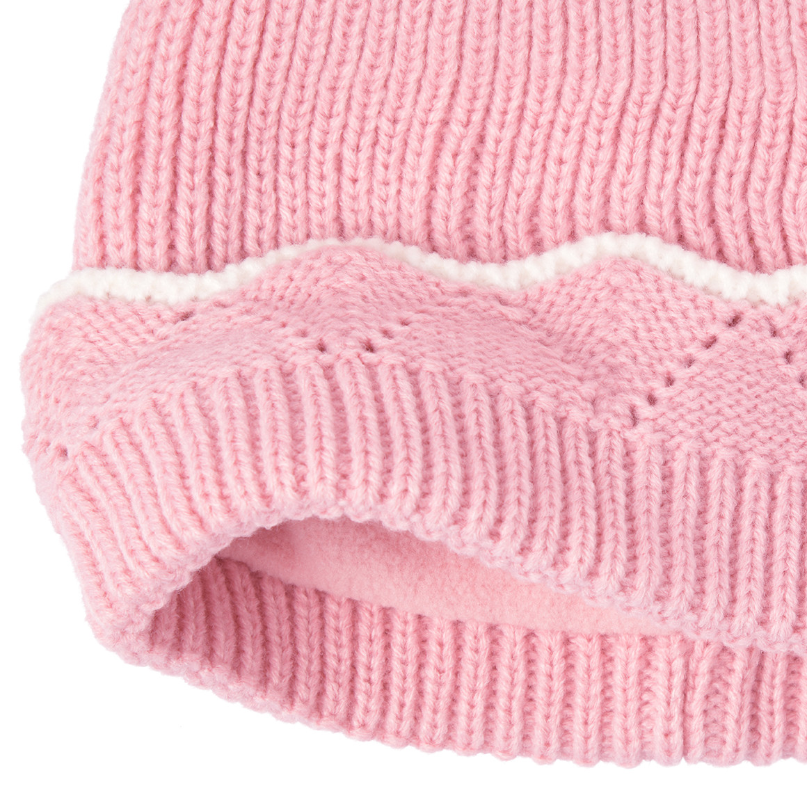 Baby Mütze mit Bommel
