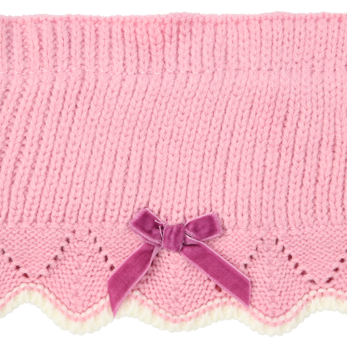 Babysnood met sierlijke strik