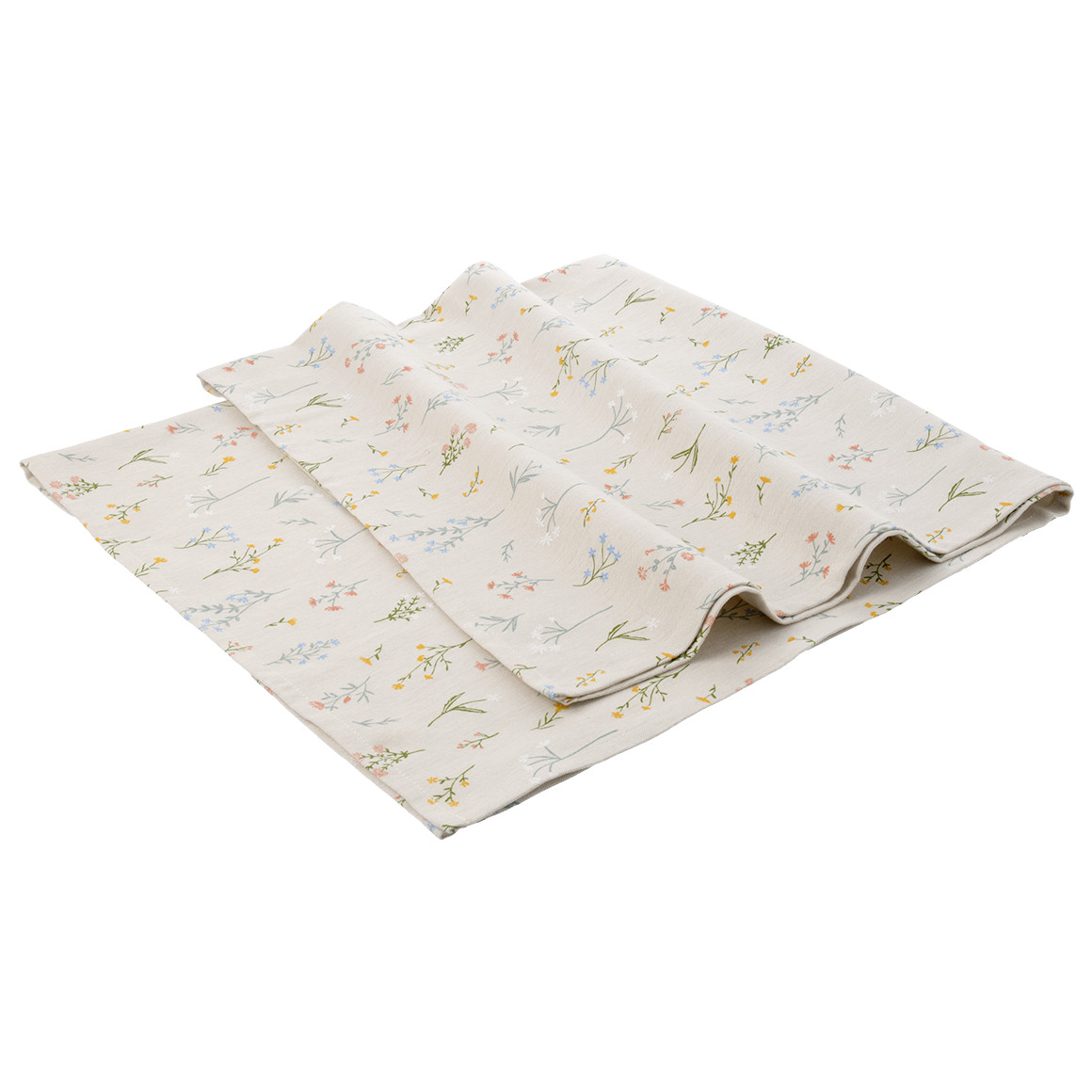 Tischdecke mit Blumen-Allover